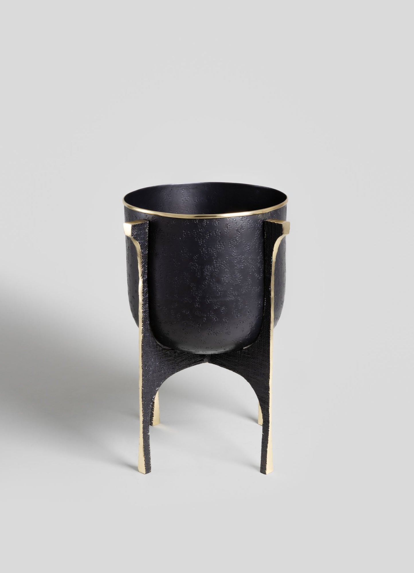 brass planter for decoration