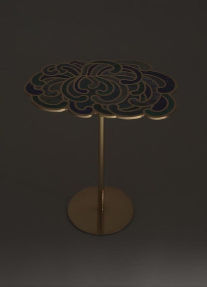 Radiant Dahlia Side Table Large